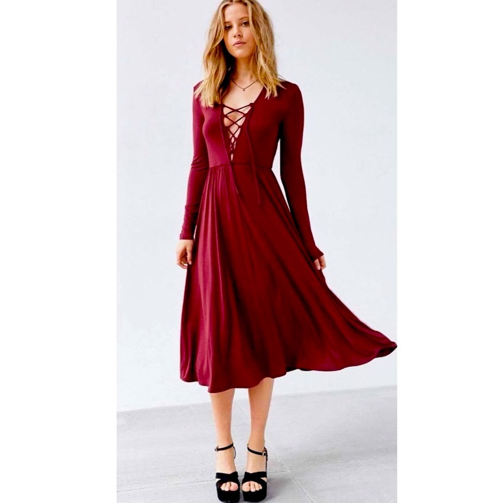 Urban Outfitters Ecote Midi Dress || NWOT